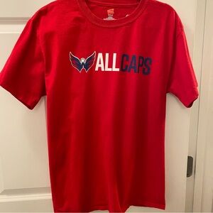 Washington Capitals “All Caps” T-Shirt